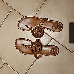 Tory Burch Miller sandal never worn stickers are still on the bottom